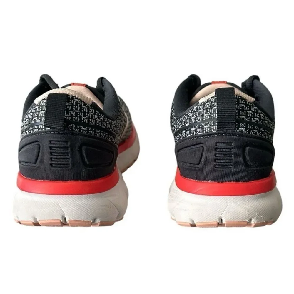 Brooks Transmit 3 Women's Running Shoes Size 7 B Medium Gray Ebony Coral